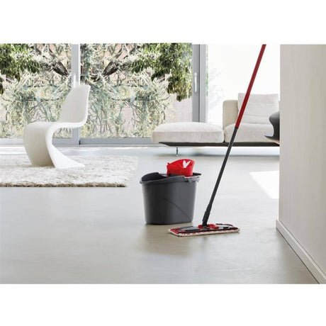 Vileda ultramax power 2in1 vloerwisser rood zwart
