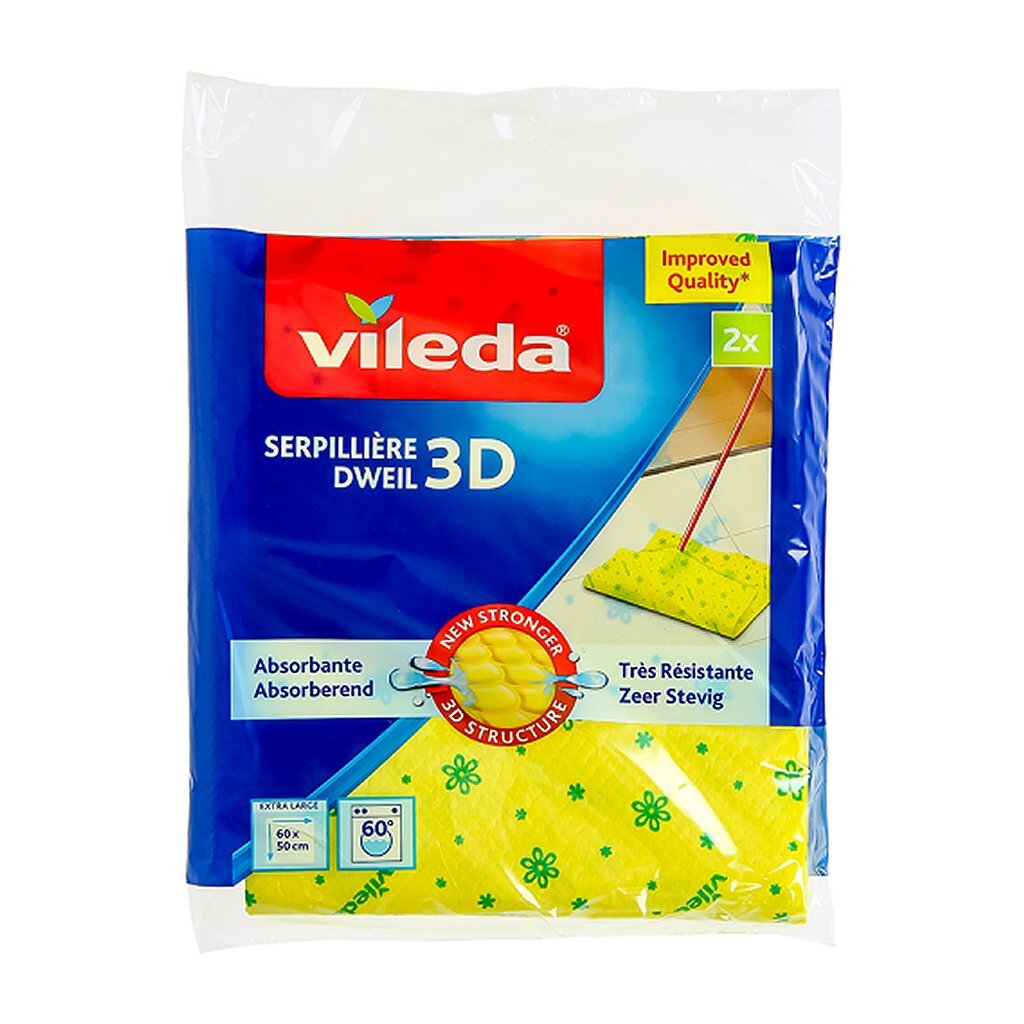 Vileda Vileda Ultra Fresh Mil 60x50 cm 2 piezas