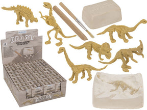 Dsp opgravingsset, dinosaurusskelet, 4x8 | 36 stuks