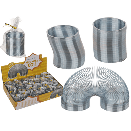 Dsp metalen mini spiraal, ca. 3,5 cm. 24 | 24 stuks