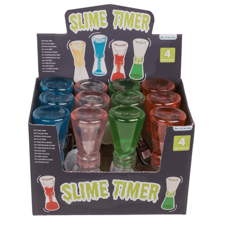 Dsp slijm timer. ca 120 gr. 5,9x16 4 ass | 12 stuks