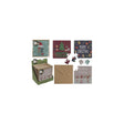 Ootb cadeaukaart puzzel kerst met envelop 20pcs 4 assorti
