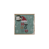 Ootb cadeaukaart puzzel kerst met envelop 20pcs 4 assorti