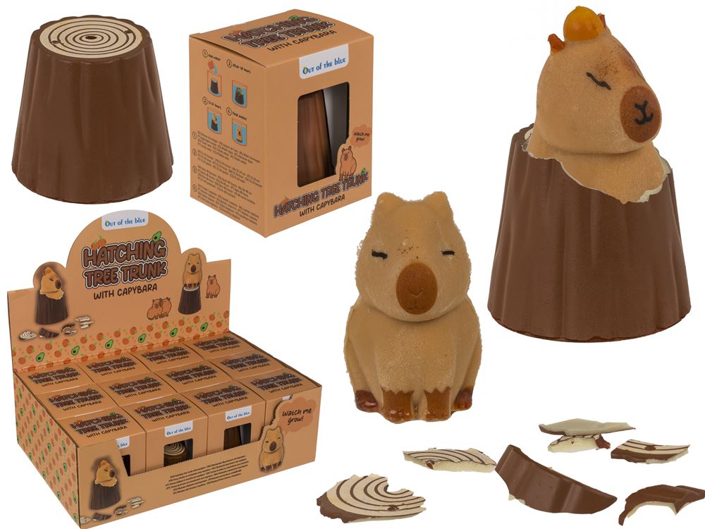 Dsp groei capybara. 12 stuks in display. | 12 stuks
