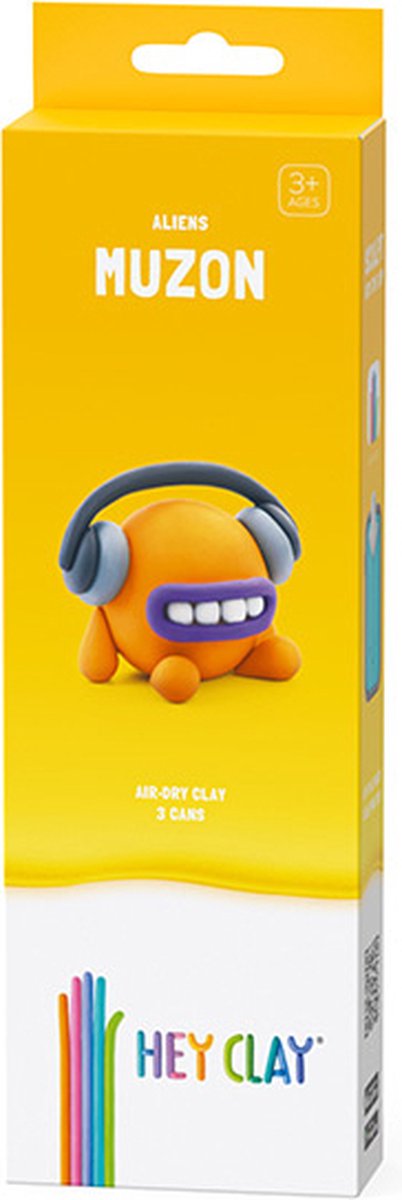 Hey clay heyclay - alien muzon 3 stuks