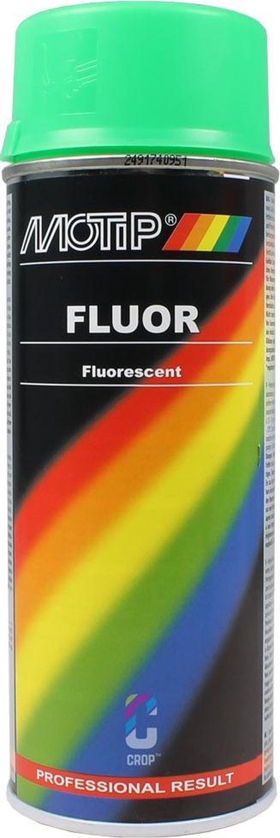 Motip fluorescerende lak groen - 400 ml