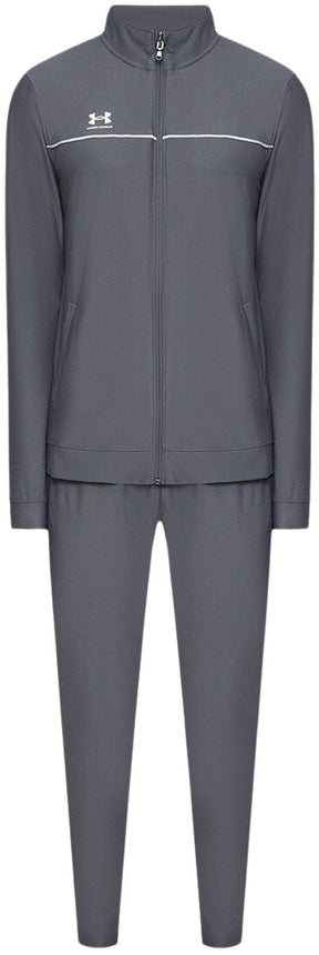 Under armour ua m challenger tracksuit-gry heren trainingspak - castlerock - wit