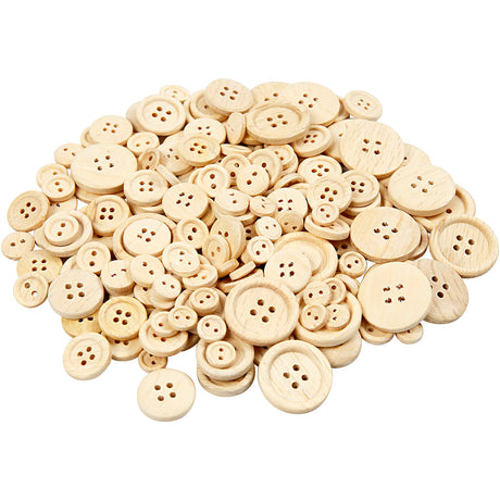 Creativ company https: www.cchobby.nl houten-knopen-d-8-11-15-18-23-mm-440-stuk-1-doos