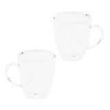 Živjo hi hi cappuccinoglaas set 2-delni 270 ml prozoren