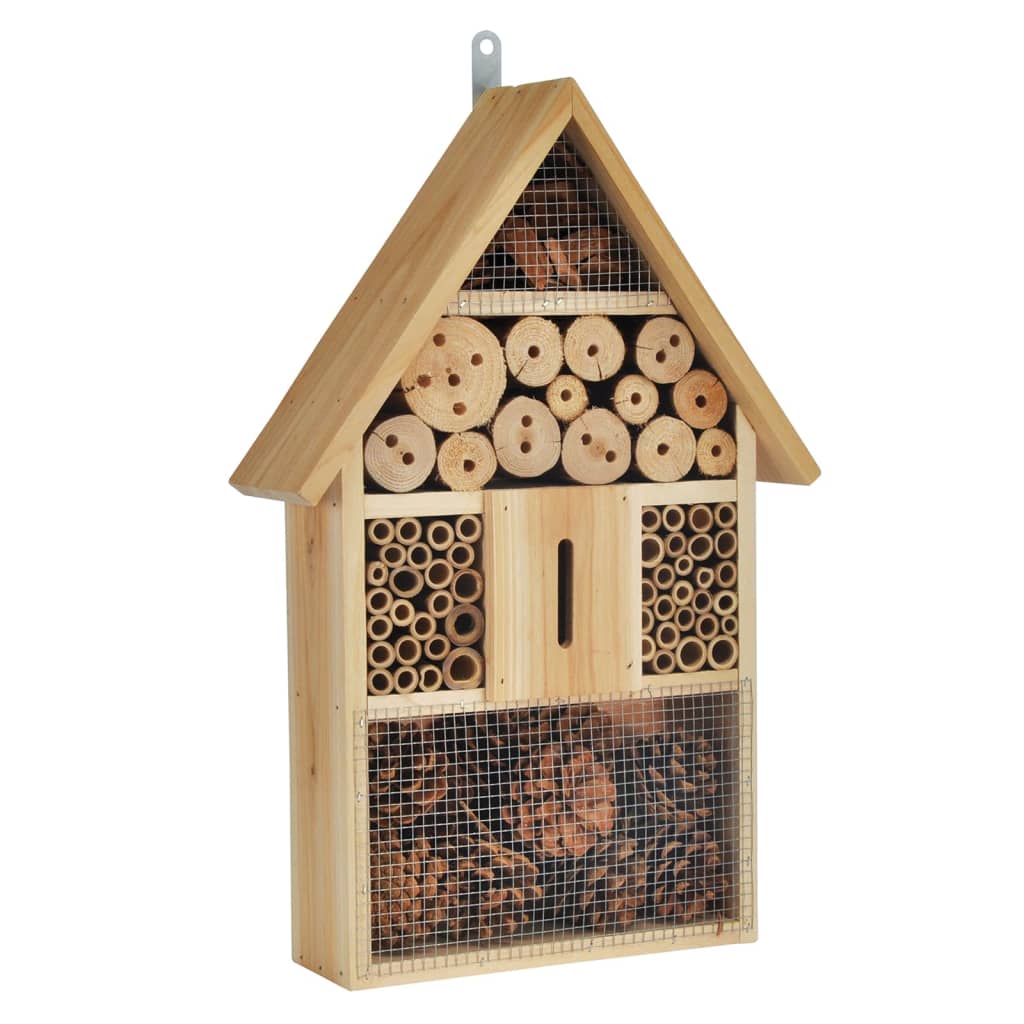 Hi Hi Insectenhotel 31x10x48 cm Wood Naturel