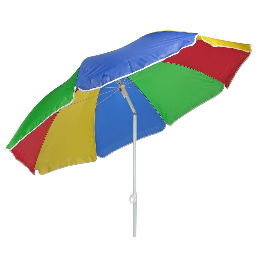 Hi Hi StrandParasol 150 cm Multi-Colord