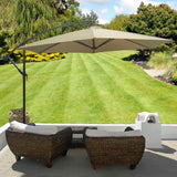 Hi hi schwimmendes parasol uv50+ 3 m Beige