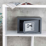 Hi kluis met elektrisch slot 31x20x20 cm donkergrijs