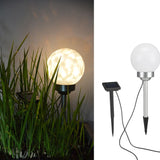 Cześć HI Garden Light LED Ball obracający 15 cm