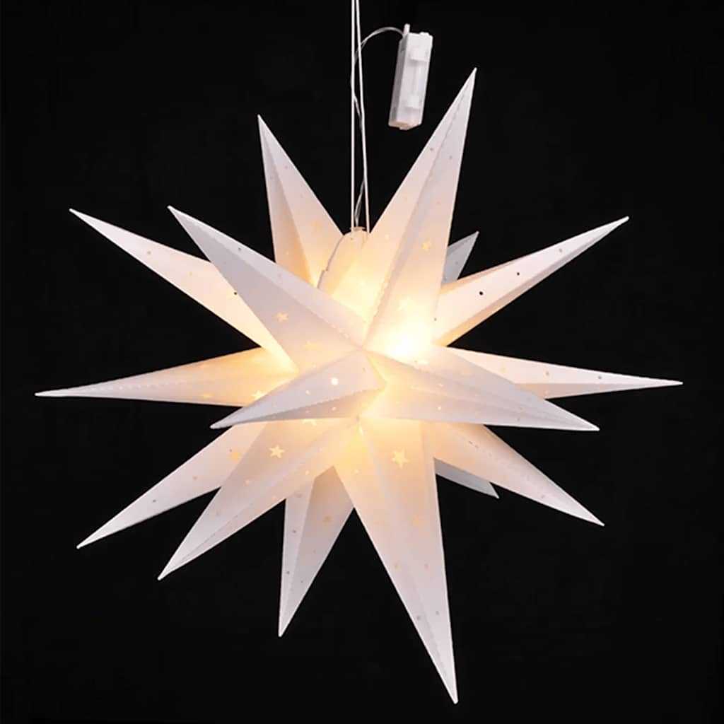 Hi Hi Lampion Christmas star LED 58 cm