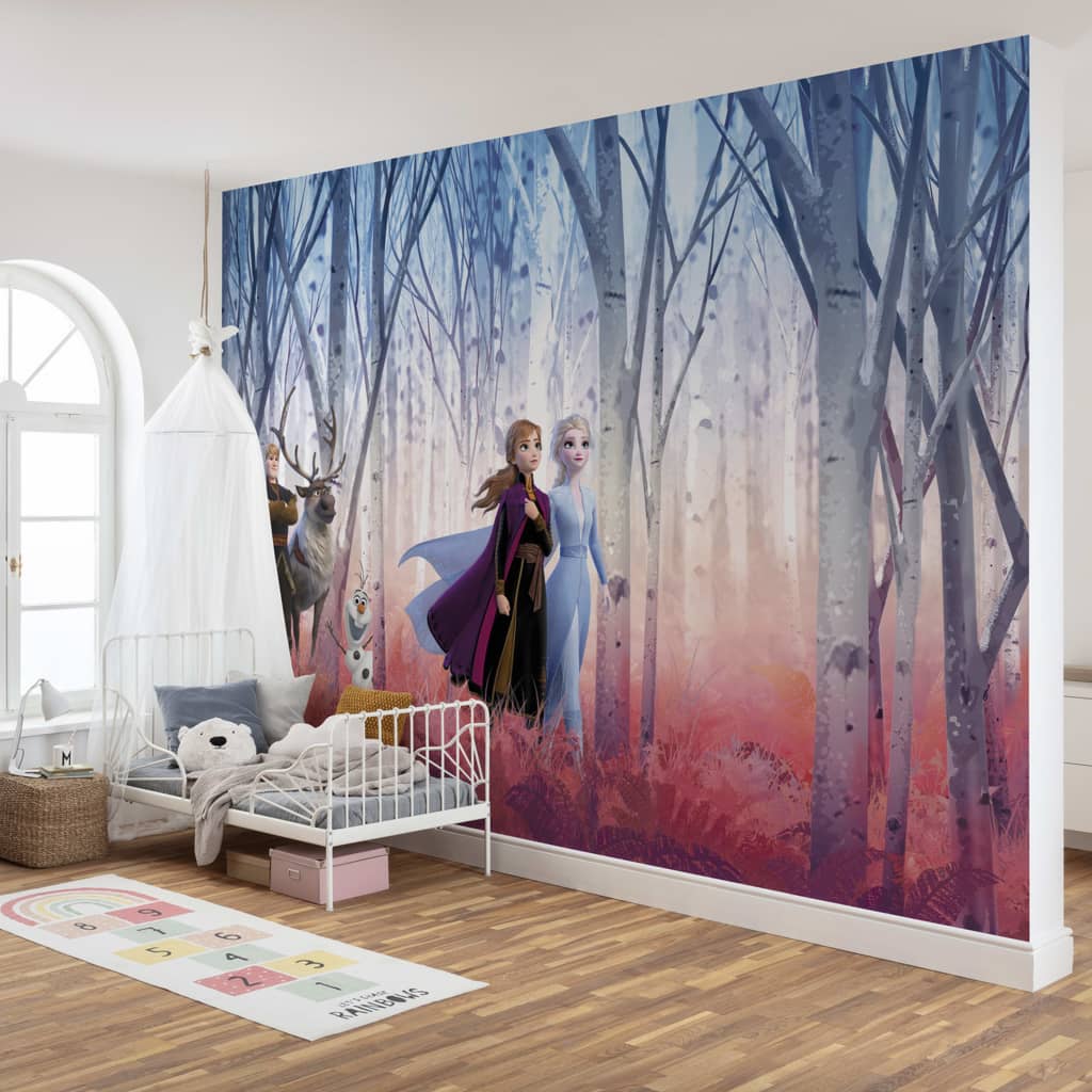 Komar Komar Foto tapet frysta vänner för alltid 368x254 cm blå