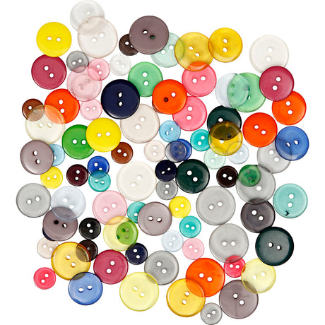 Creativ company https: www.cchobby.nl knopen-d-12-18-20-mm-diverse-kleuren-50-gr-100-stuk-1-doos