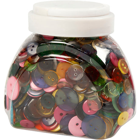 Creativ company knopen mix 12+18+20 mm 800 stuks