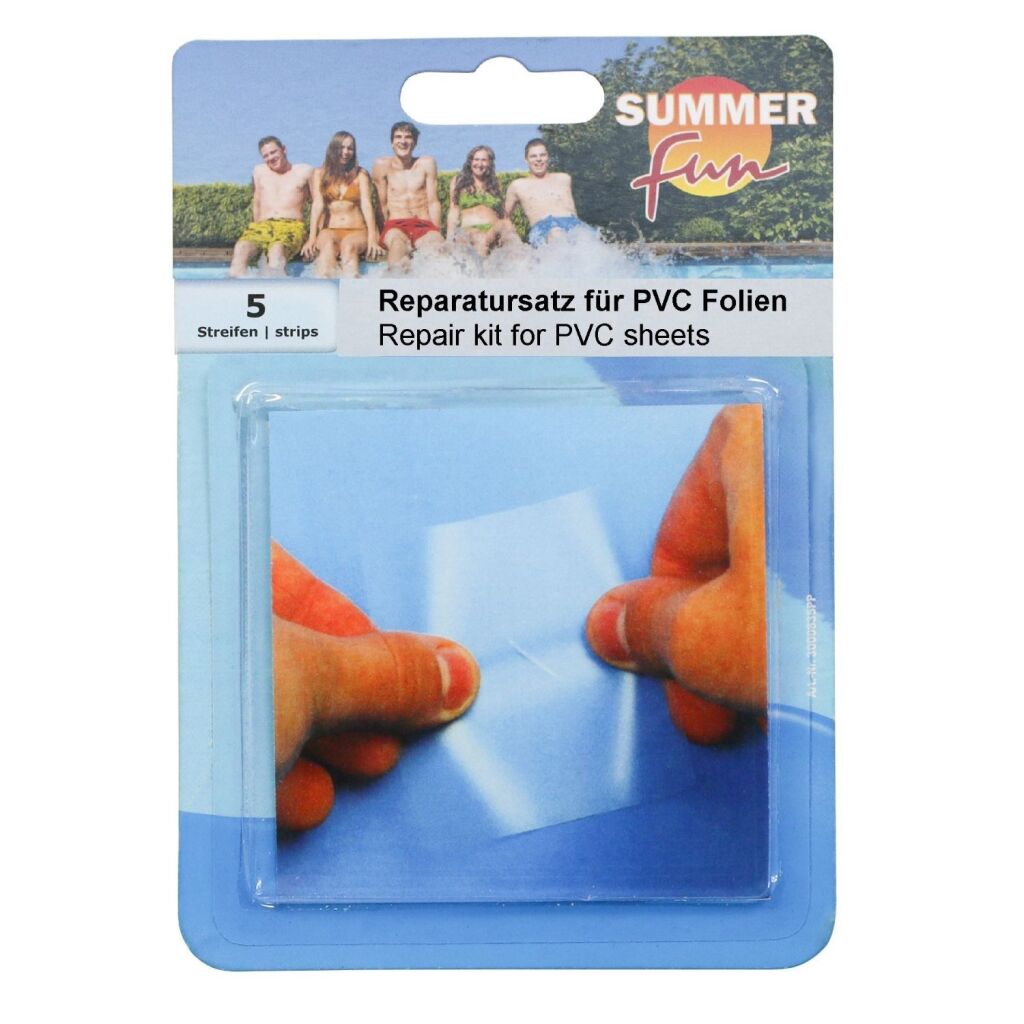 Basic summer fun reparatiekit pvc folie 5 stuks