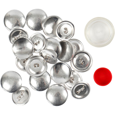 Creativ company creotime diy knopenset 22 mm 12 stuks
