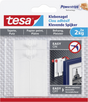 Tesa klevende spijker gevoelige oppervlakken 2kg - 2 stuks