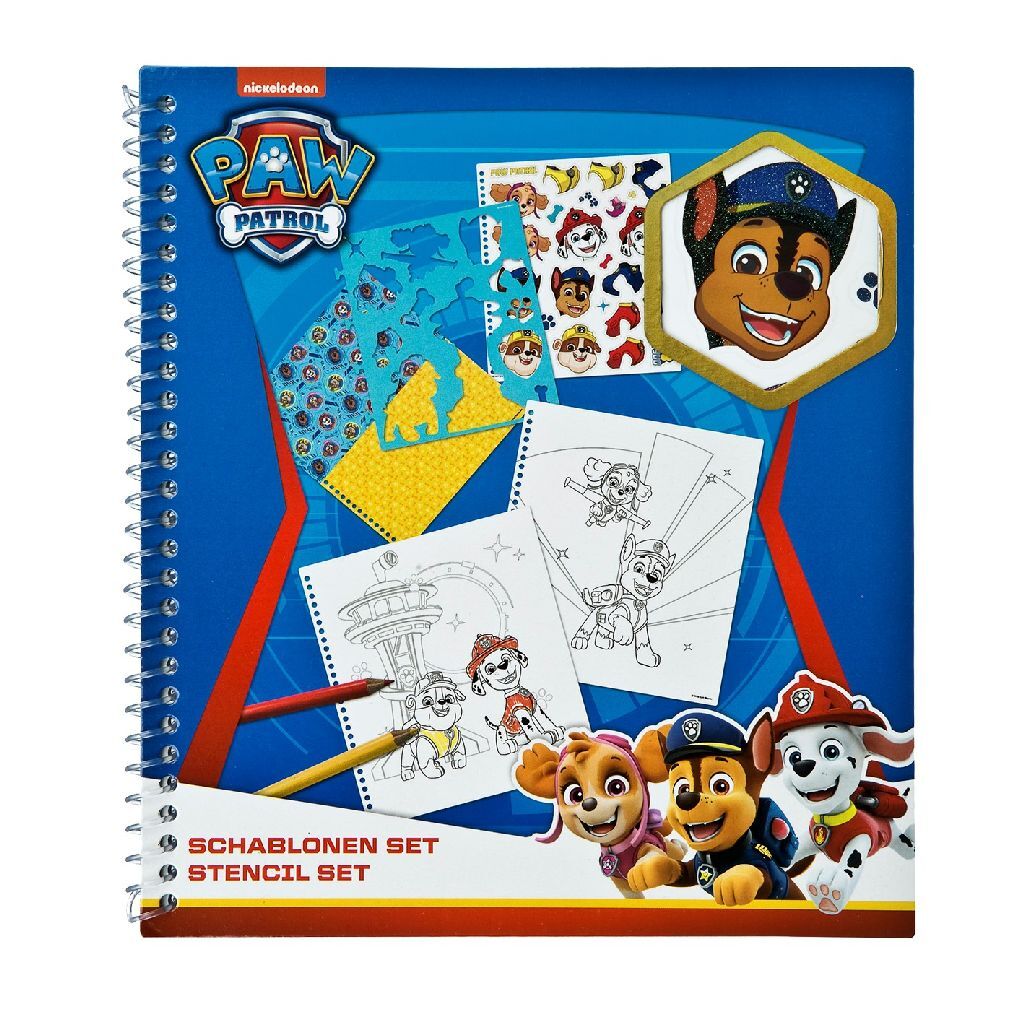 Paw patrol stencil set