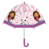 Undercover - gabby's dollhouse - gabby's poppenhuis - paraplu - kunststof - multicolor