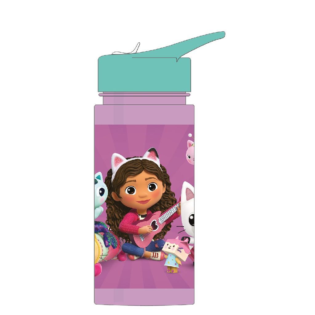 Undercover Gabby's Dollhouse Drinking Bottle, 500ml