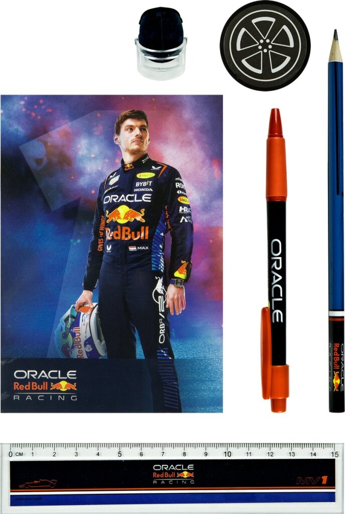 Scrittura sotto copertura Set Red Bull Racing Max Verstappen