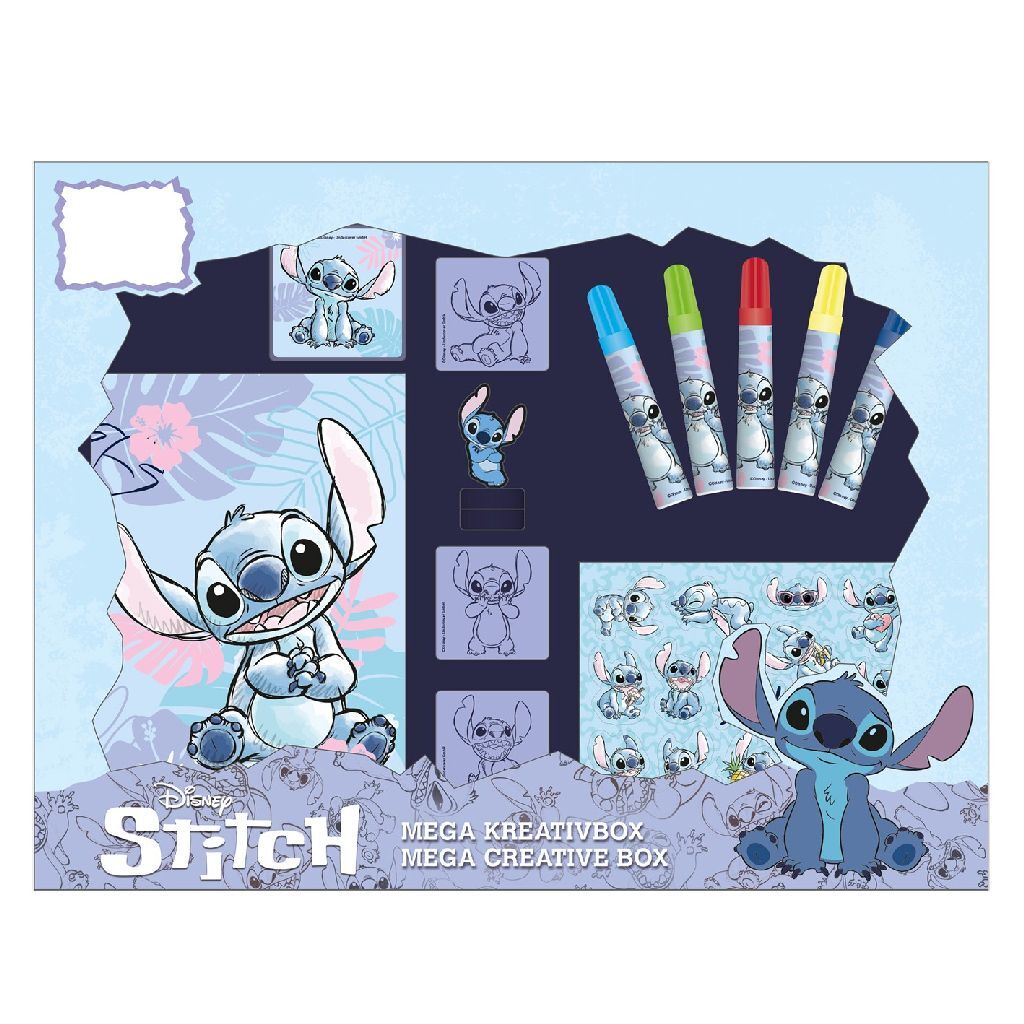 Van der Meulen Stitch tampon et jeu de couleurs 12 fête