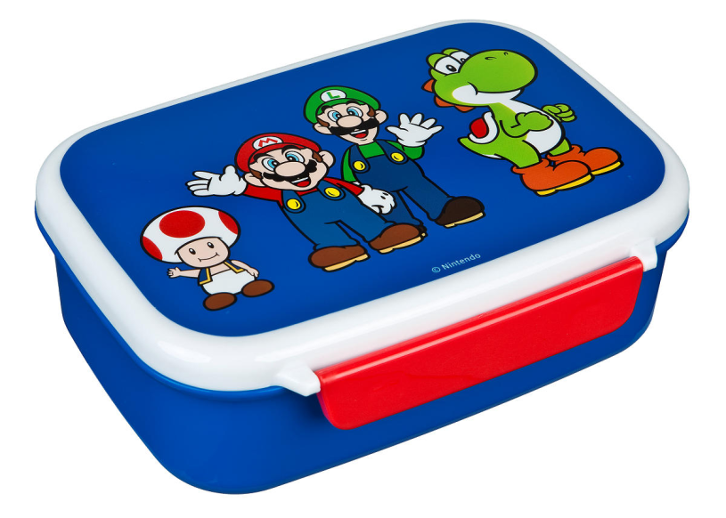 Super mario lunchbox met bakje