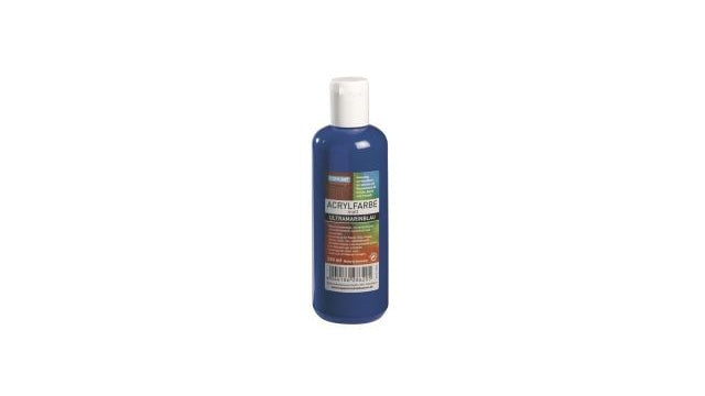 Botella de pintura acrílica de Toppoint 250 ml azul