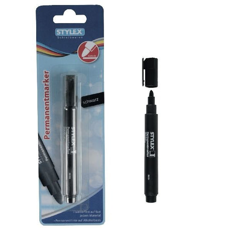 Toppoint permanent marker zwart