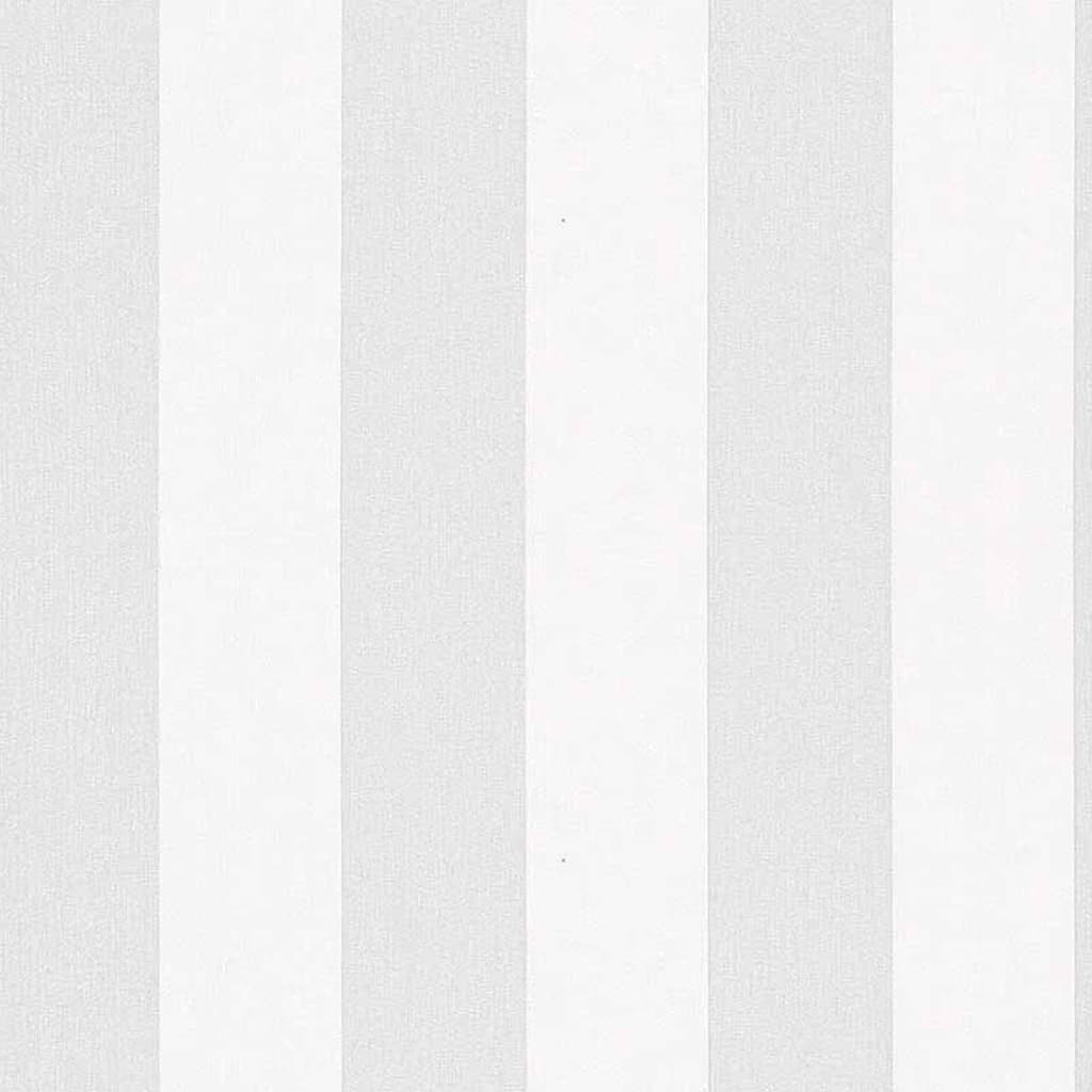 Noordwand Noordwand Behang Topchic Stripes lichtgrijs en wit