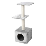 Ebi Cat Stracking Post Palazzo Classic 30x30x90 cm Gray