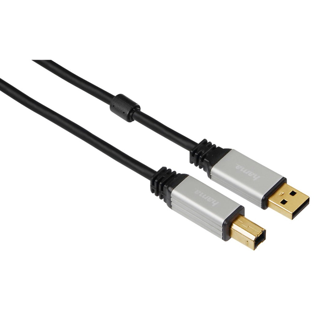 Hama USB Verbindung Kabel A-B 1.8m