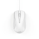 Hama Optical Mouse med 3 knappar MC-200 med kabelvit