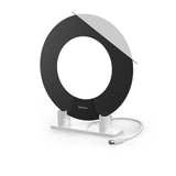 HAMA DVB-T DVB-T2 Kammerantennenleistung 45 Ring-Design Active White