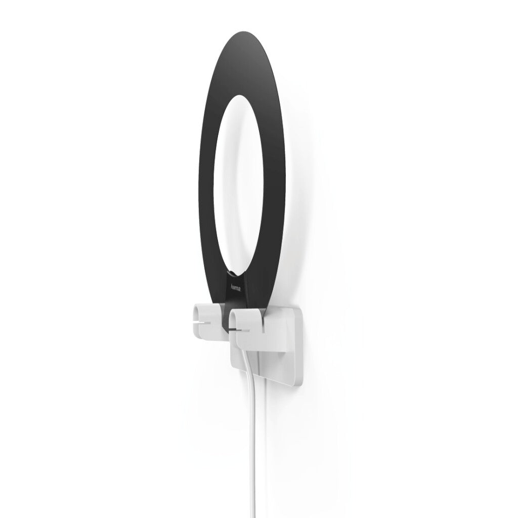 Hama dvb-t dvb-t2 kamerantenne performance 45 ring-design actief wit