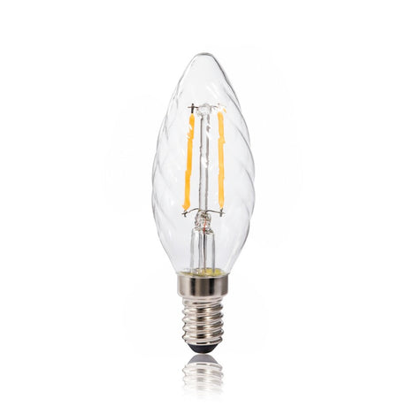 Xavax led-gloeidraad e14 250lm vervangt 25w kaarslamp warm wit
