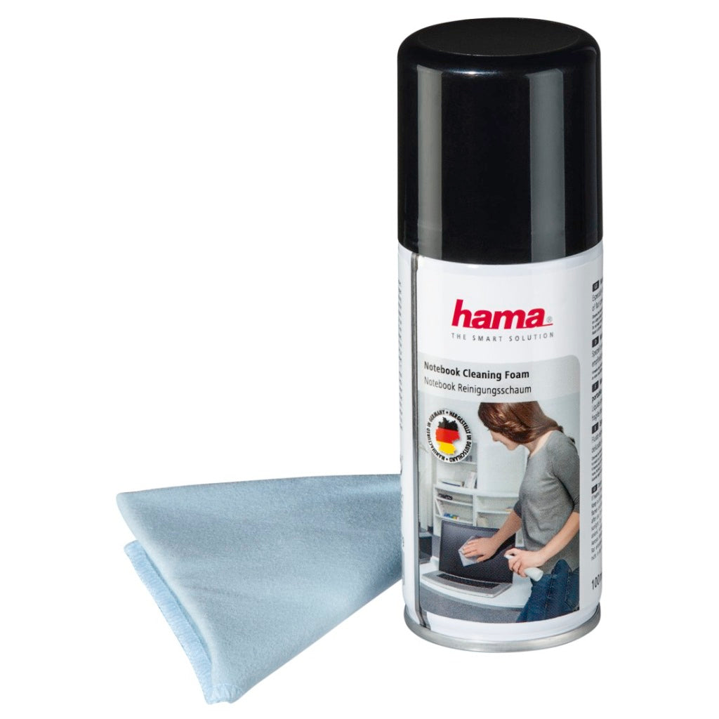 Hama Notebook Cleaning Foam 100 ml que incluye lienzo