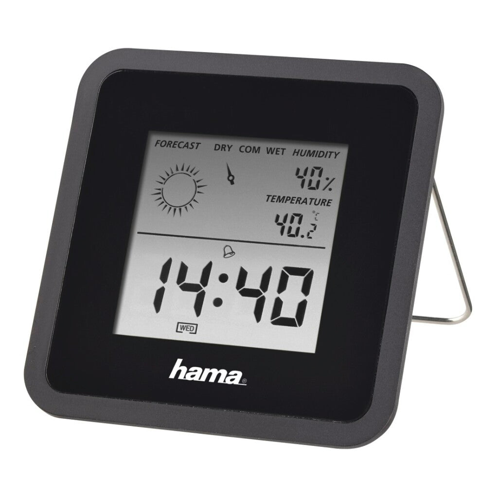 Hama Thermo-Hygrometer Th50 Black