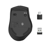 Hama Opt. Souris sans fil avec 6 boutons MW-600 Mode double USB-C USB-A noir