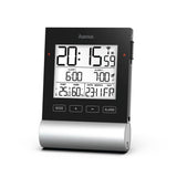 Hama Radio -Driven Alarm clock Black Line Black