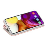 Hama booklet curve voor galaxy a71 roségoud