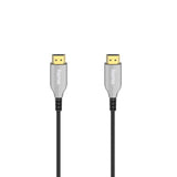 Hama optical active HDMI Trade; cable plug - plug 4k gilded 10 m