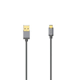 HAMA USB-C-kabel USB 2.0 480 Mbits Metal 0,75 m