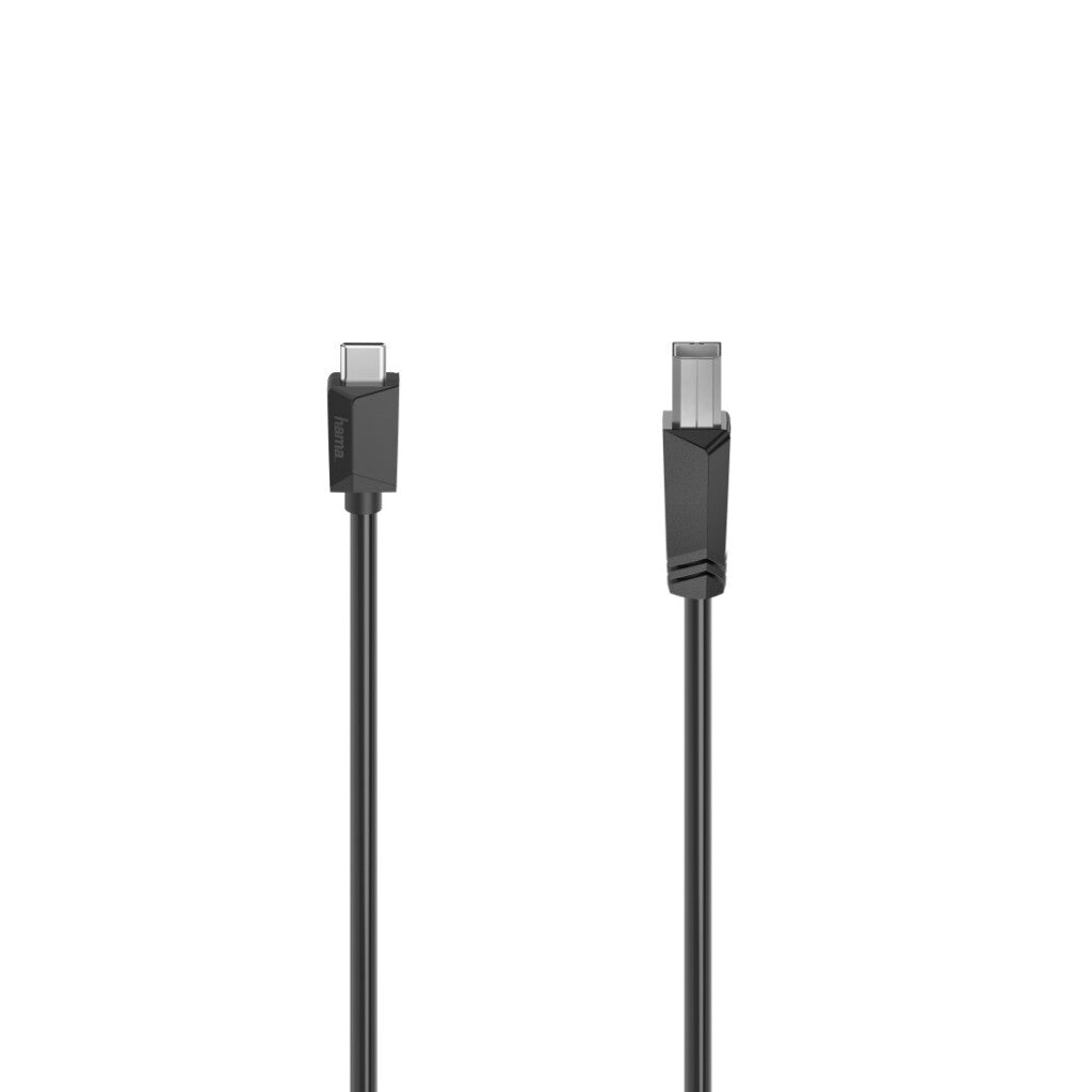 HAMA USB-C-kabel USB-C Plug-USB-B-PLUG USB 2.0 480 Mbit S 1,50 m