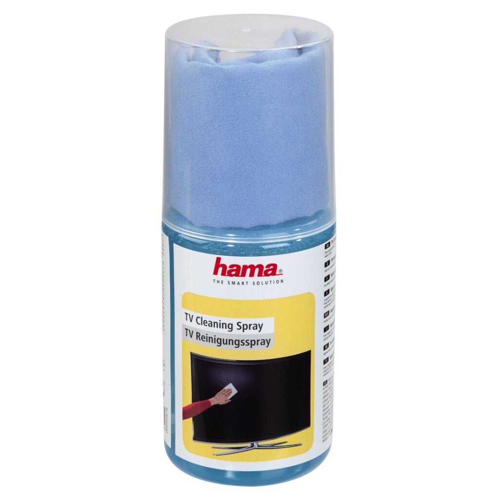 Hama TV Cleaning Spray 200 ml que incluye lienzo