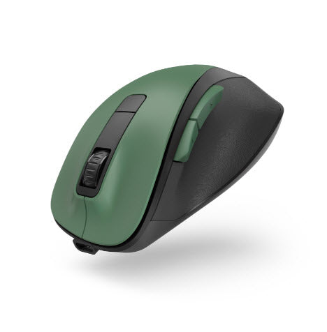 Hama Optical Wireless Mouse 6-knappar MW-500 laddar batteri ergo. skoggrön